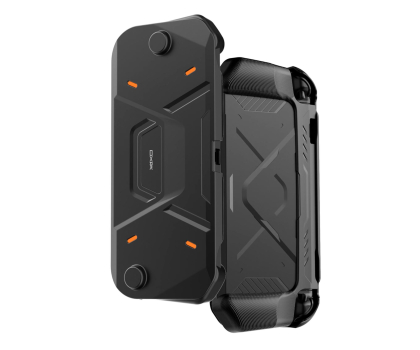 Etui i folia do konsoli YAXO NOMAD do NS2 Techno Black